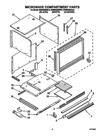 Microwave compartment