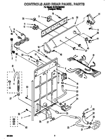 Controls and rear panel