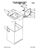 Top and cabinet
