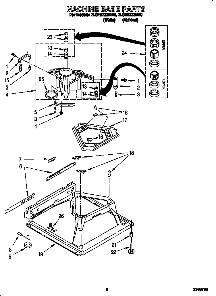 Machine base