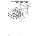 KitchenAid KBRS21KABL10 freezer door diagram