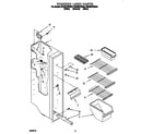 Whirlpool ED22DKXDN00 freezer liner diagram