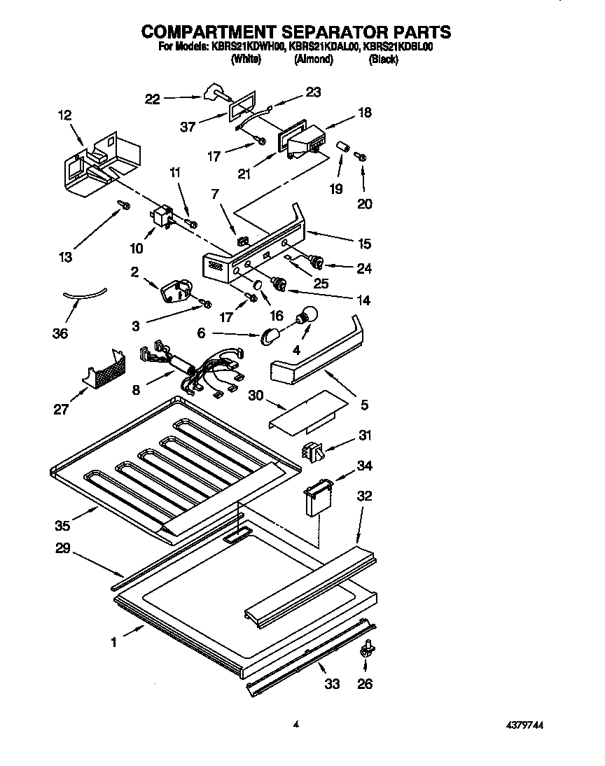 Compartment separator