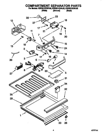 Compartment separator