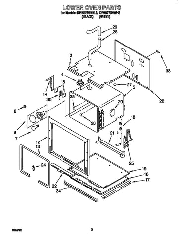 Lower oven