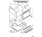 KitchenAid KEMS306XBL4 microwave compartment diagram