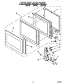 Door and latch