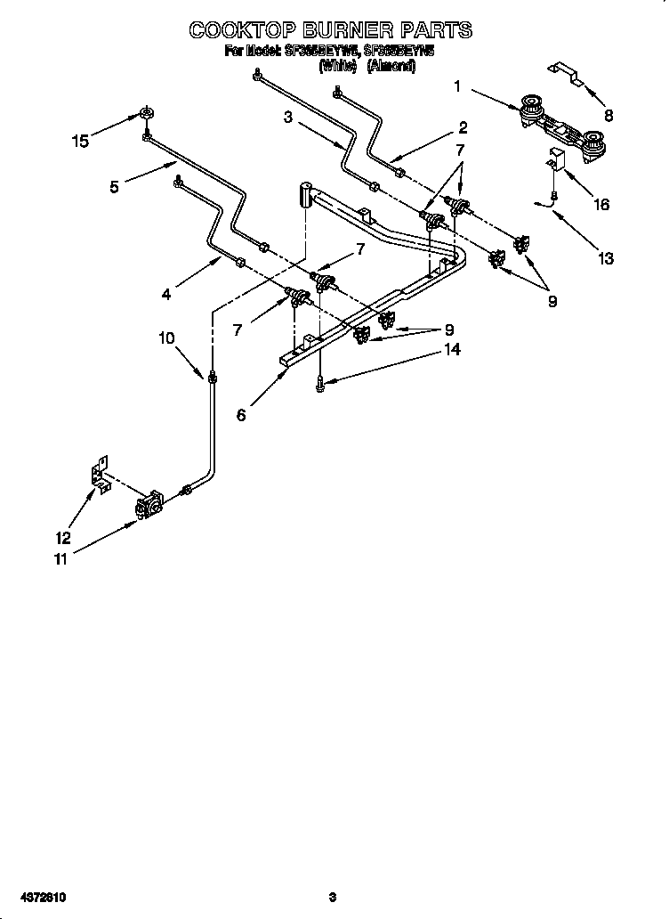 Cooktop burner