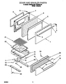 Door and broiler