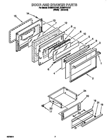 Door and drawer