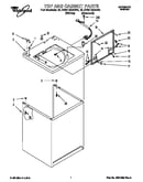 Top and cabinet