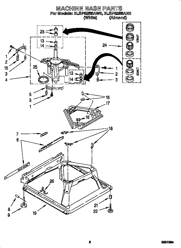 Machine base