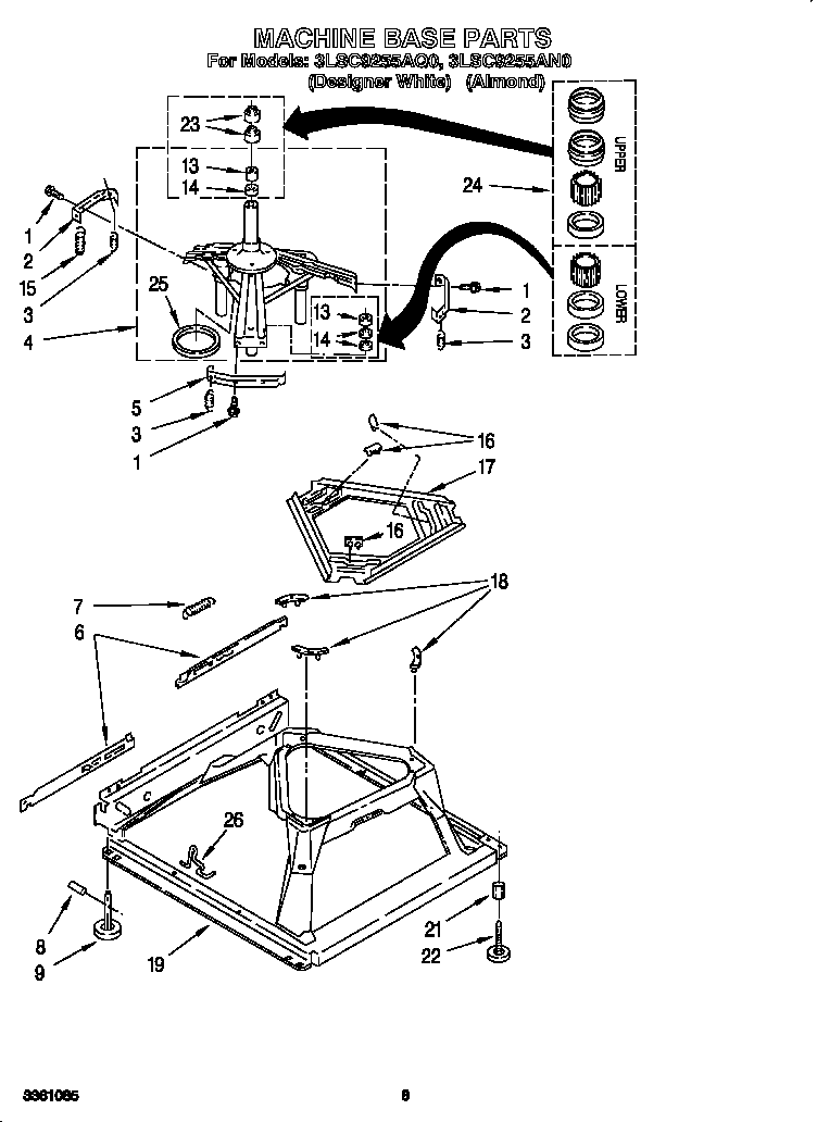 Machine base