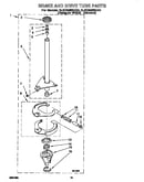 Brake and drive tube