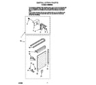 Whirlpool ACM052XE1 installation parts diagram