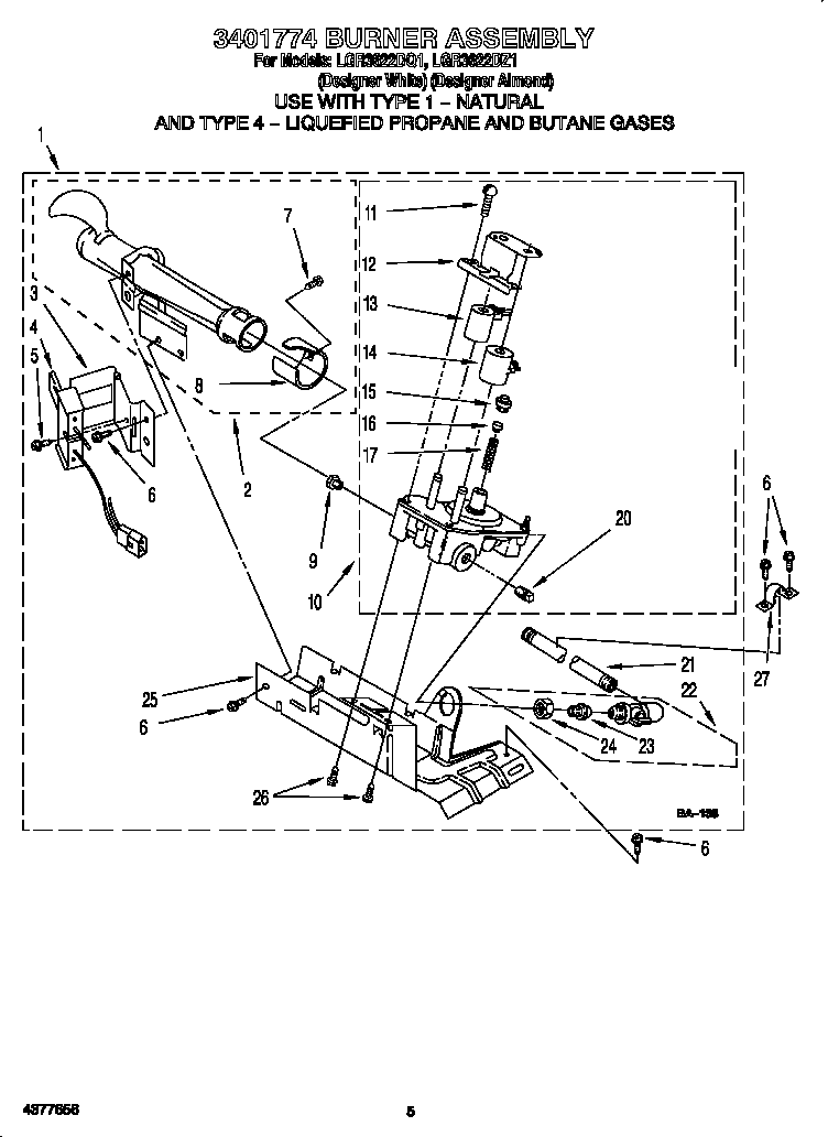 3401774 burner