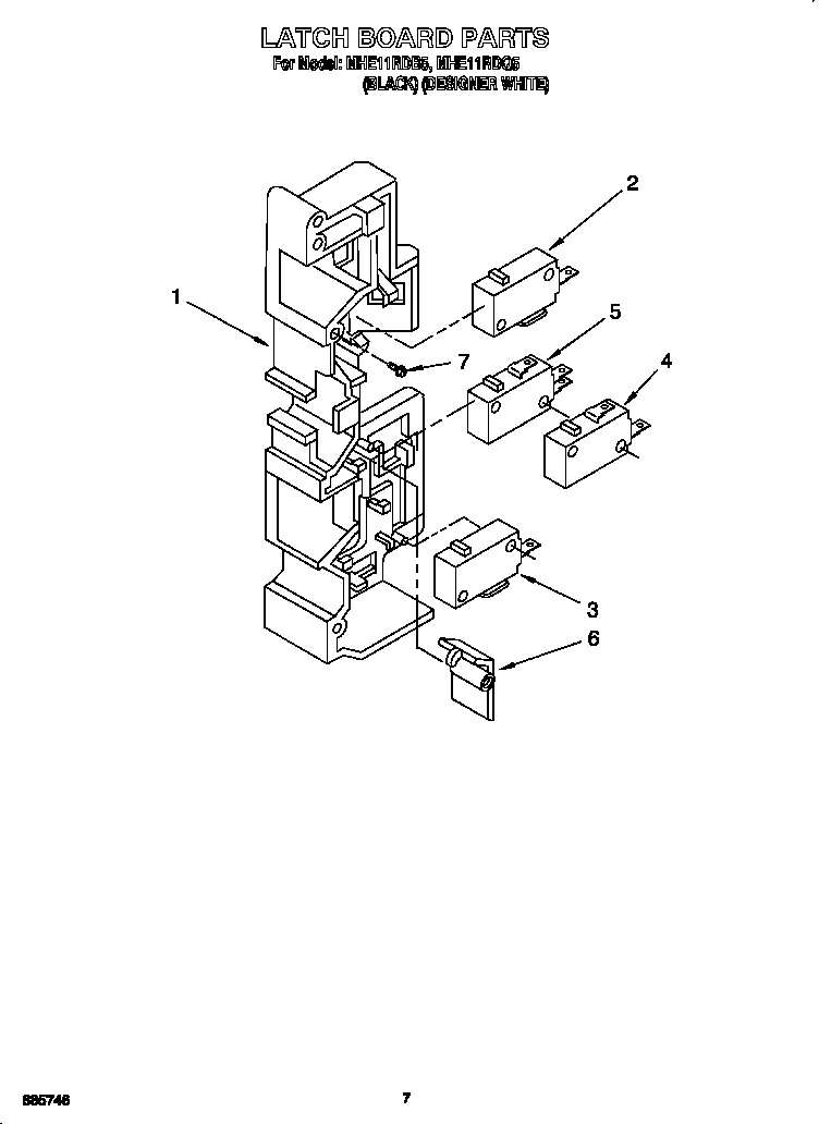 Latch board