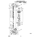 Whirlpool 6LSP8255AN0 gearcase diagram