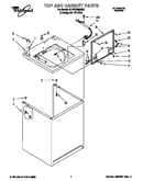 Top and cabinet