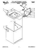 Top and cabinet