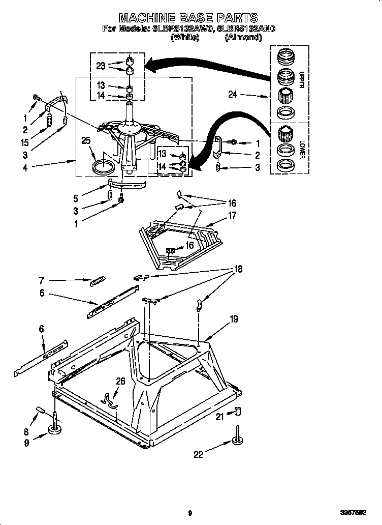 Machine base