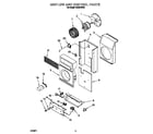 Whirlpool ACS072XE0 airflow and control diagram