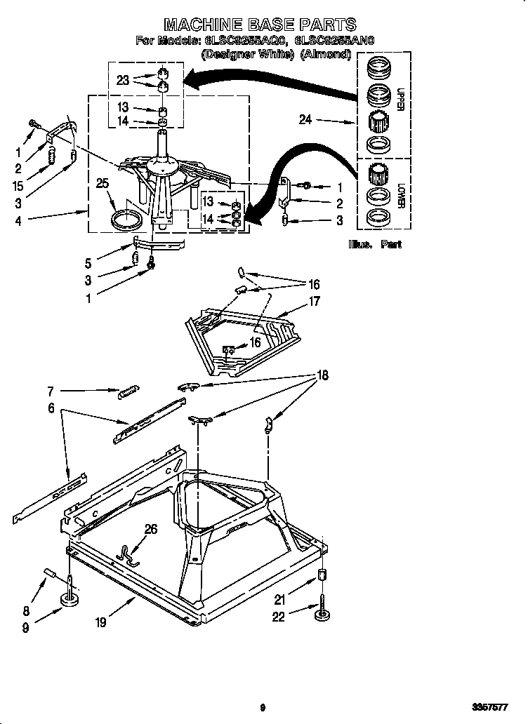 Machine base