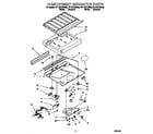 Roper RT14ZKYDN00 compartment separator diagram