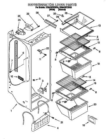 Refrigerator liner