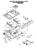 Cooktop and manifold