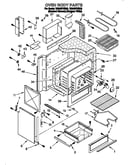 Oven body