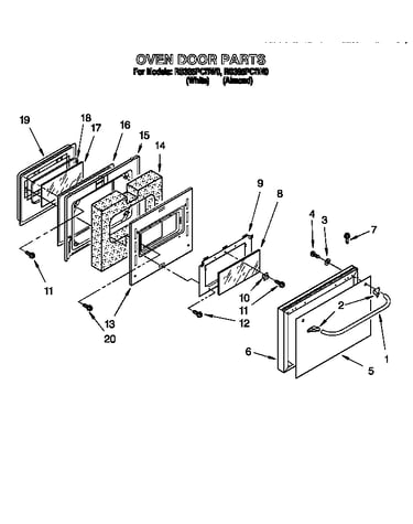 Oven door