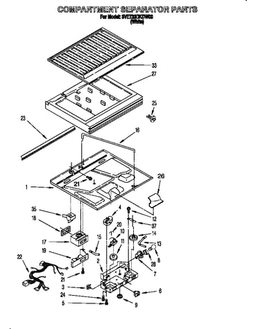 Compartment separator