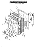 Refrigerator door
