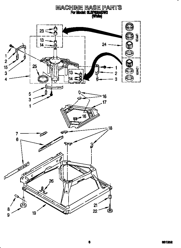 Machine base