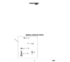 Whirlpool 3LSP8255BW1 miscellaneous diagram