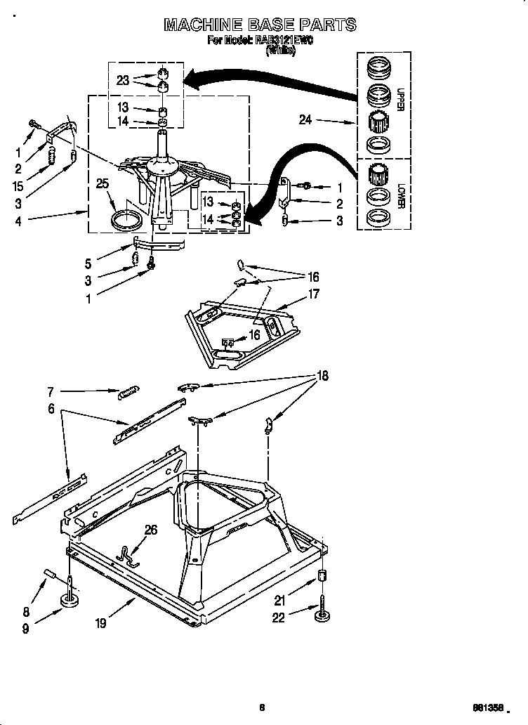 Machine base