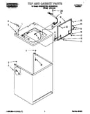 Top and cabinet