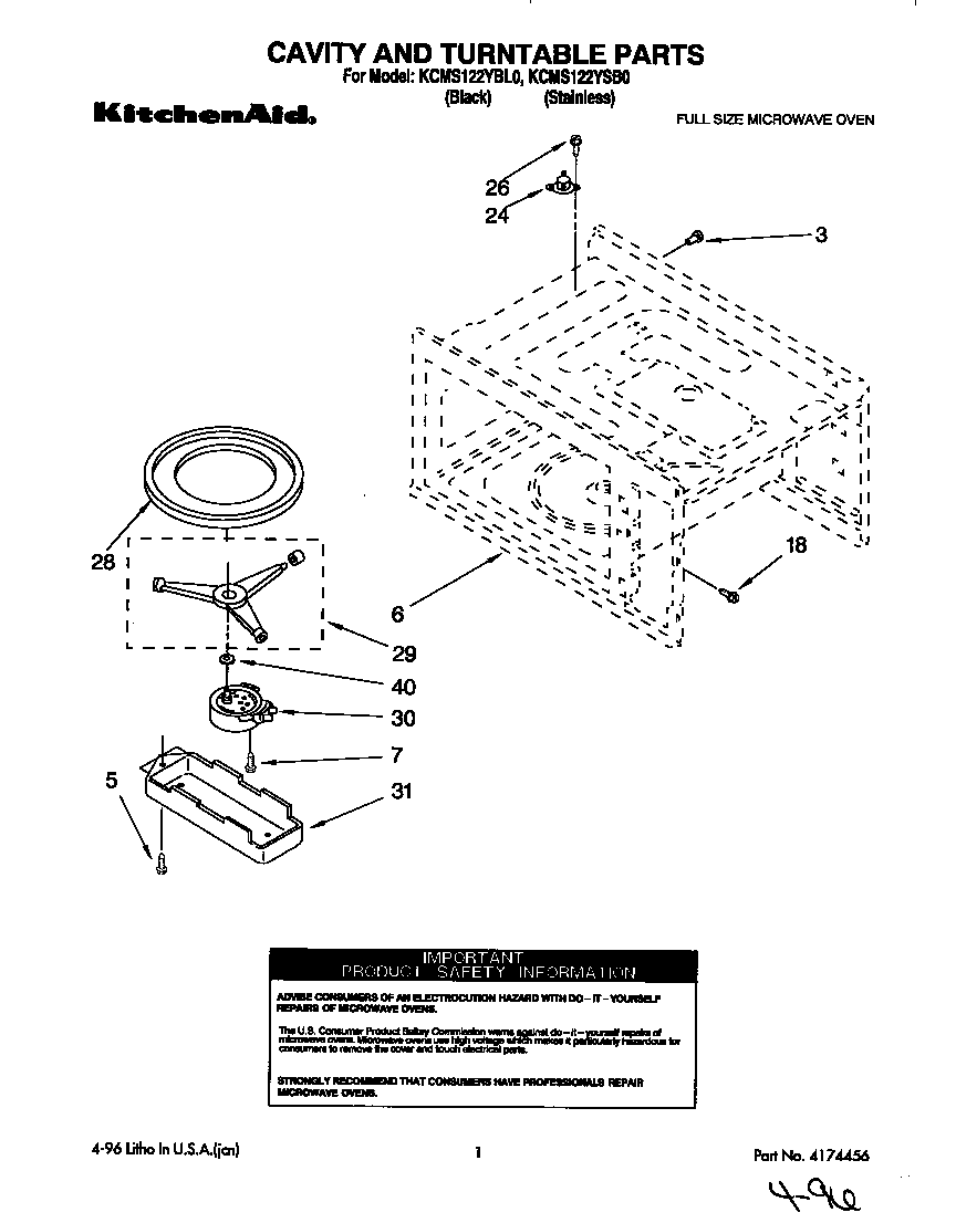 CAVITY AND TURNTABLE