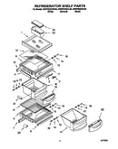 Refrigerator shelf