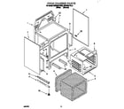 KitchenAid KERS507YWH3 oven chassis diagram