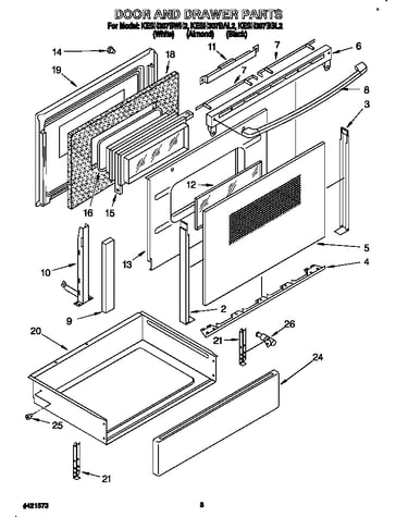 Door and drawer