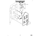KitchenAid KERS507YWH4 rear chassis diagram