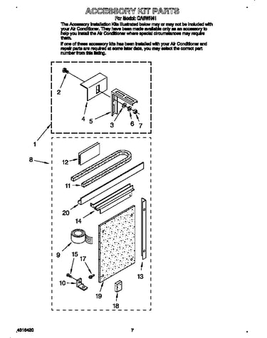 Accessory kits