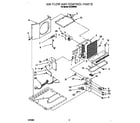 Whirlpool CA10WR42 air flow and control diagram