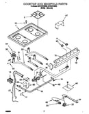 Cooktop and manifold