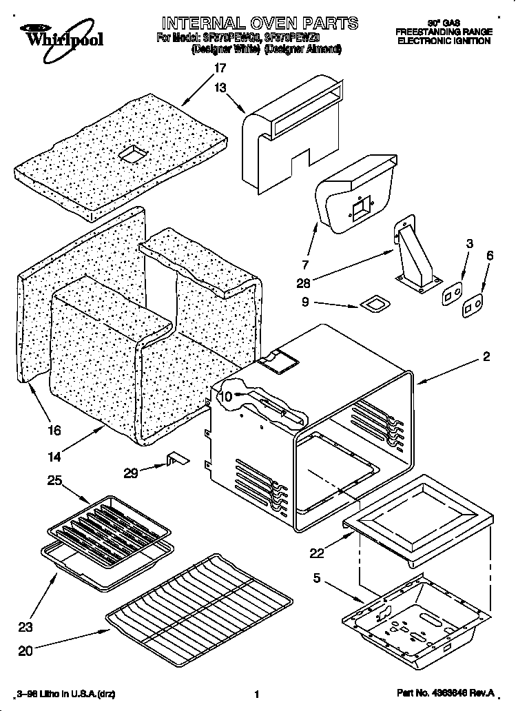 Internal oven