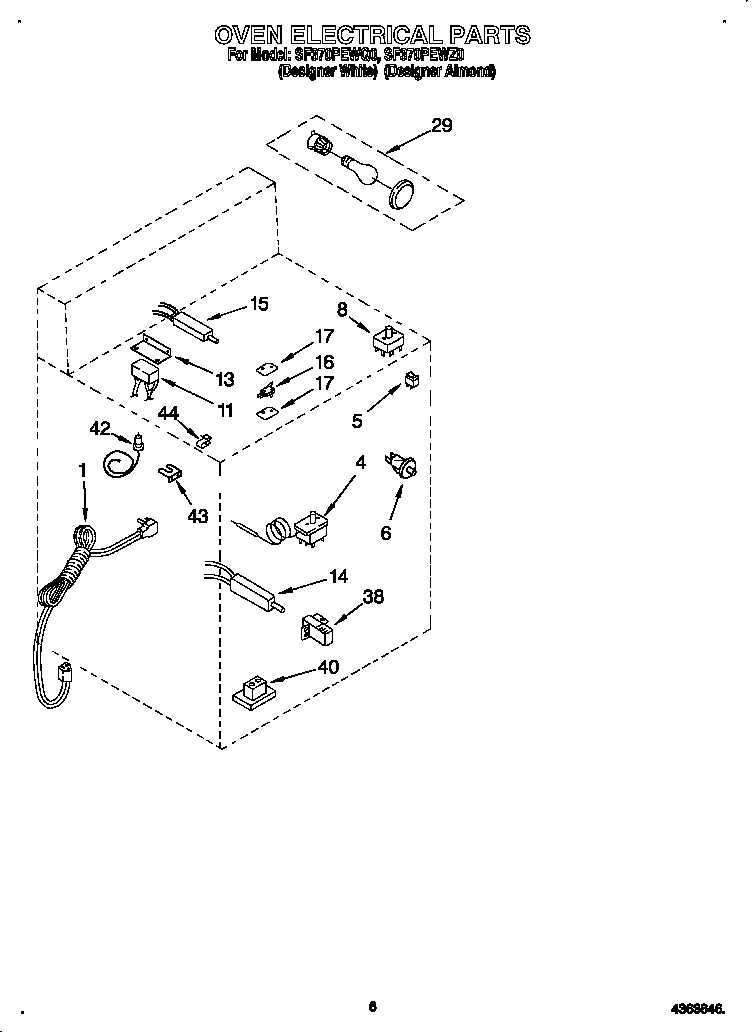 Oven electrical