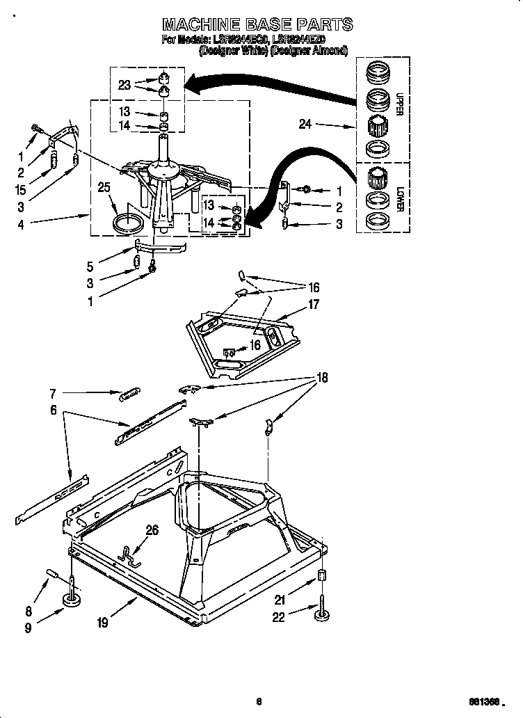 Machine base