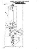 Brake and drive tube